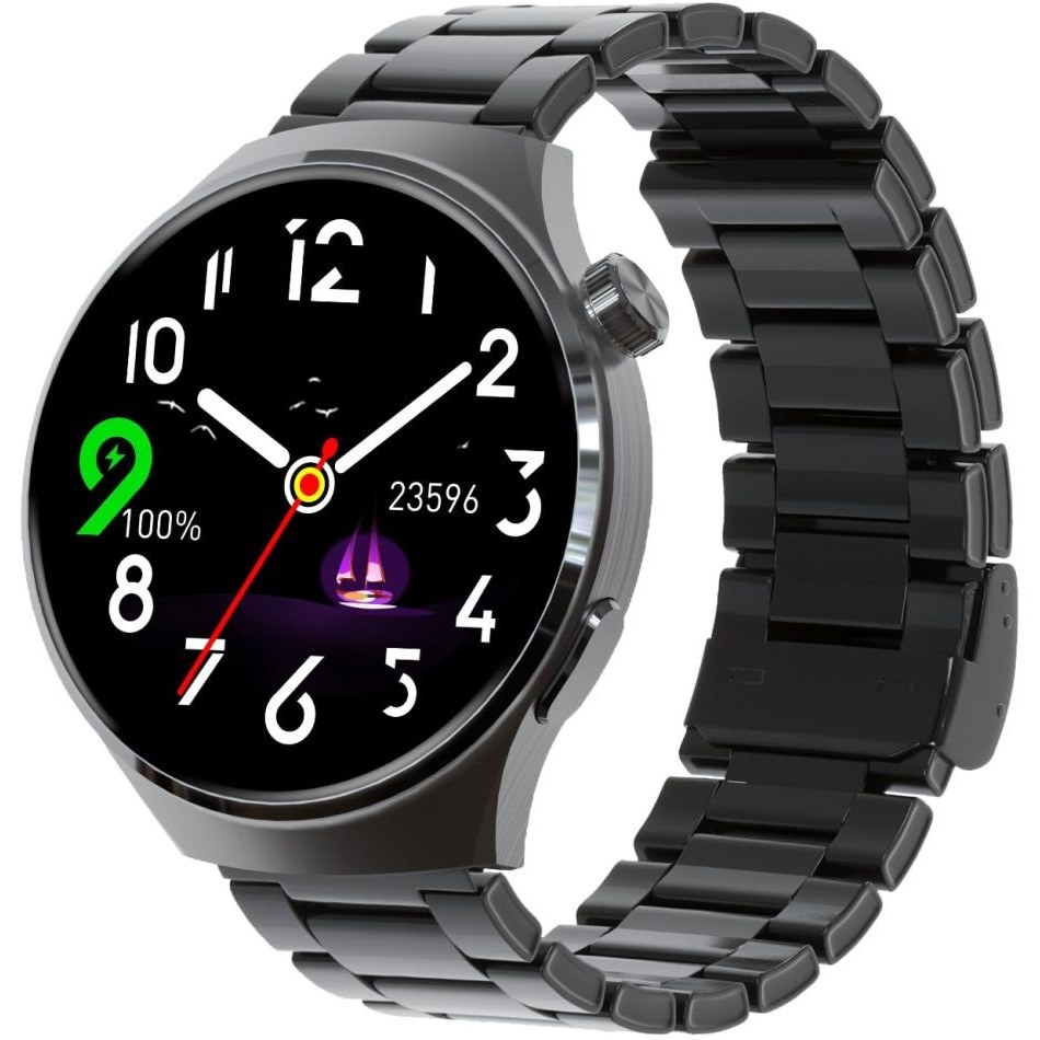 ساعت هوشمند Wisme X31 Max صفحه گرد با بدنه آلومینیومی