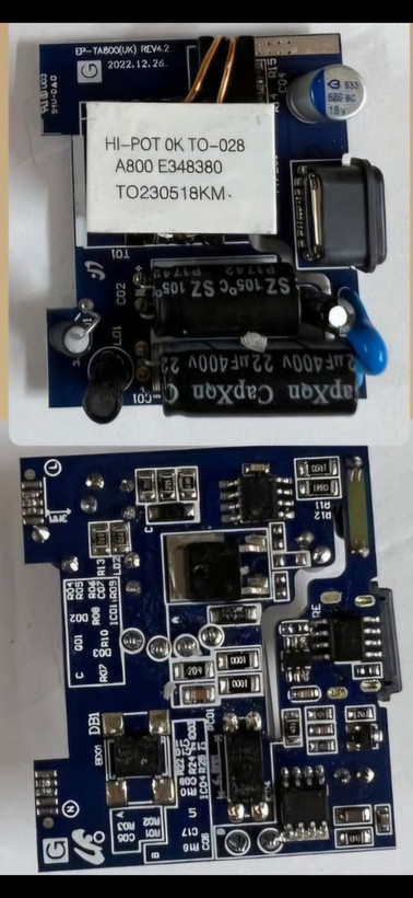 شارژر دیواری 25 وات برد آبی اورجینال سامسونگ مدل EP-TA800
