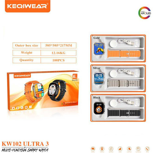 ساعت هوشمندKEQIWEAR KW 102 ULTRA3